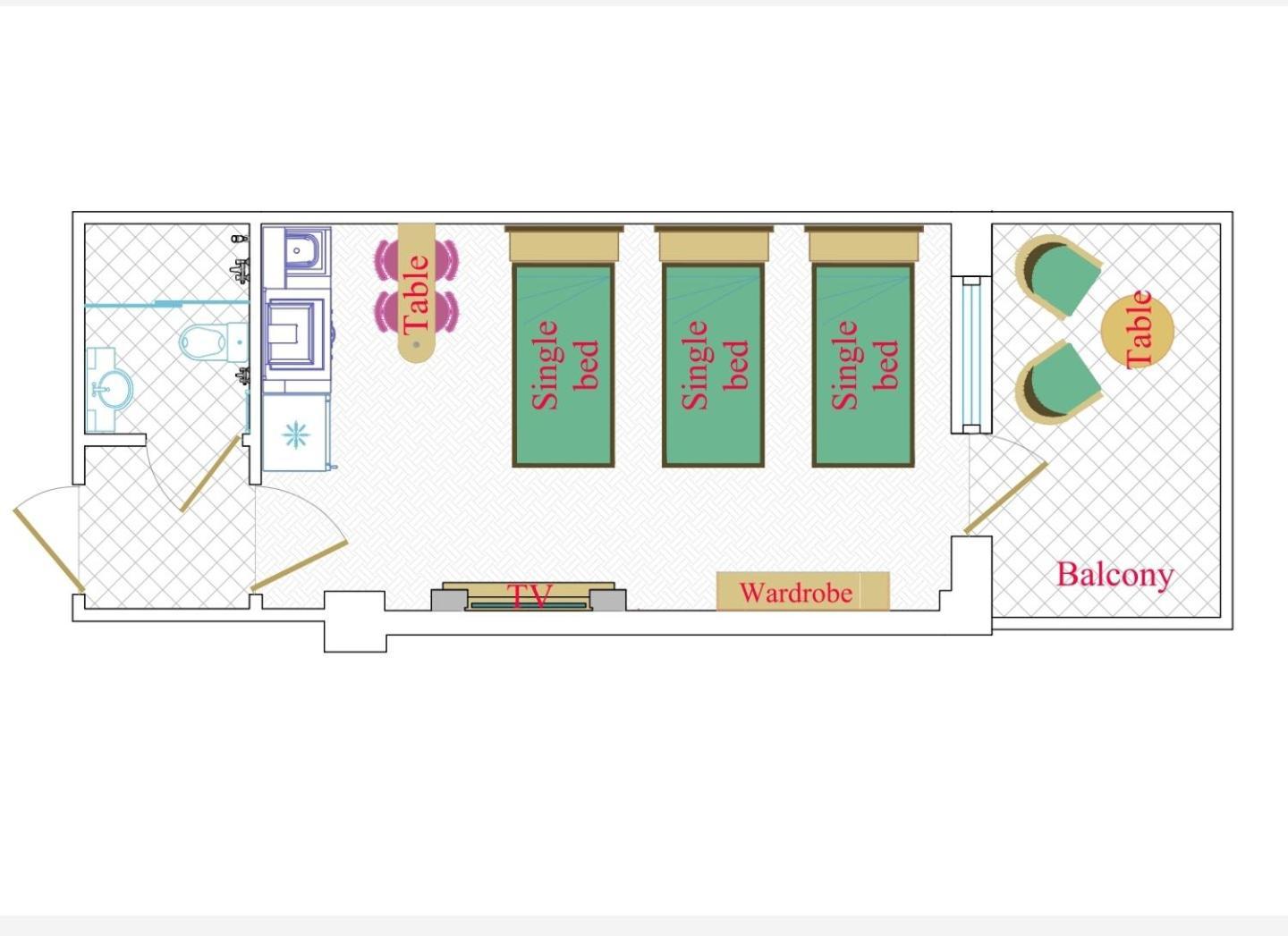 Leyla Apartments 2 Baku Rom bilde